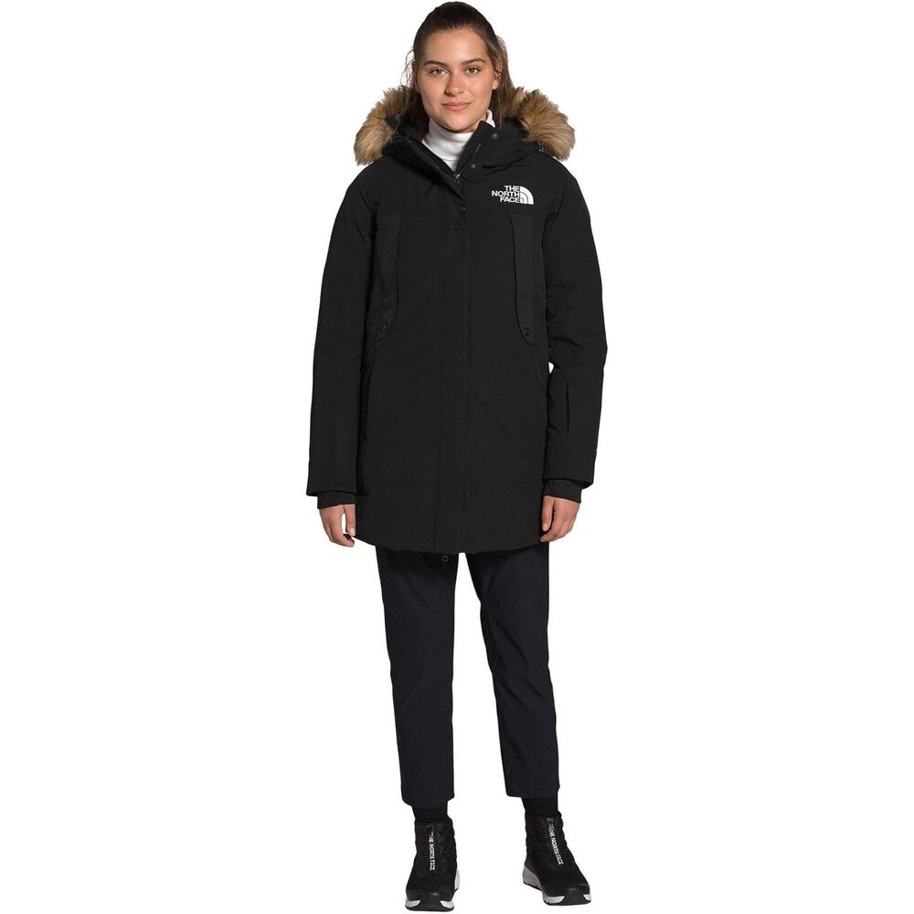 NEW The North Face Outerboroughs Parka Jacket Women 3XL Black NF0A4R3JJK3